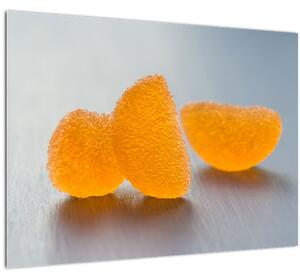 Staklena slika mandarina (70x50 cm)