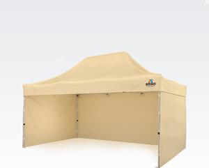 Vrtni šator 3x4,5m - sa 3 zida - Bež