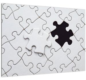 Staklena slika puzzle (70x50 cm)