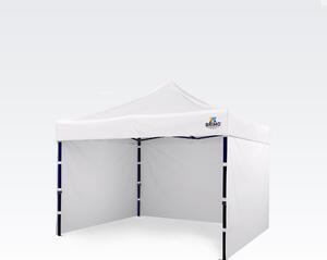 Vrtni paviljon 3x3m - sa 3 zida - Bijela