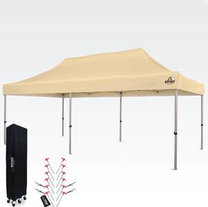 Sklopivi šator 3x6m - bez zidova - Bež