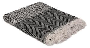 Sivo-bež prekrivač za bračni krevet 170x210 cm Etnik - Mijolnir