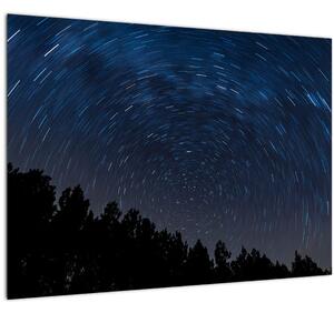 Staklena slika noćnog neba (70x50 cm)