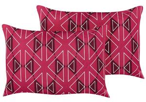 Zondo Set 2 ukrasna jastuka 45 x 45 cm Mezza (ružičasta). 1077107