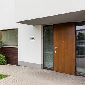 MEGAMAN Nova XChange LED zidna svjetiljka, bijela, kućni broj, CCT, IP44, Bijela, Plastika