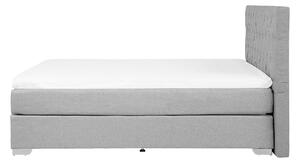 Zondo Bračni krevet Boxspring 160 cm DUKE (s podnicom i madracem) (siva). 1007245