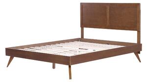 Zondo Bračni krevet 160 cm ISTA (s podnicom) (tamno drvo). 1007295