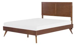 Zondo Bračni krevet 160 cm ISTA (s podnicom) (tamno drvo). 1007295