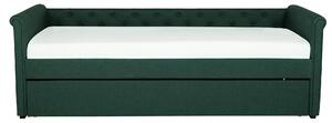 Zondo Krevet na razvlačenje 90 cm LISABON (s podnicom) (zelena). 1007308