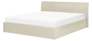 Zondo Bračni krevet 180 cm ORBIT (s podnicom prostorom za odlaganje) (bež). 1007411