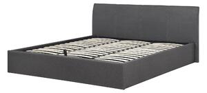 Zondo Bračni krevet 180 cm ORBIT (s podnicom i prostorom za odlaganje) (siva). 1007413