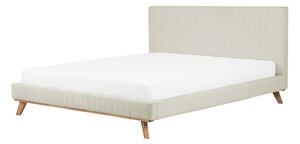 Zondo Bračni krevet 180 cm TALLE (s podnicom) (bež). 1007530