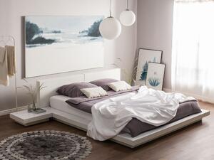 Zondo Bračni krevet 180 cm ZEPHYRE (s podnicom) (bijela). 1007567