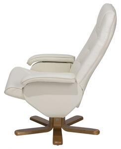 Zondo Masažna fotelja REALP (umjetna koža) (bež). 1019067
