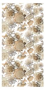 Tapeta - Cvijeće, zlatno bijela