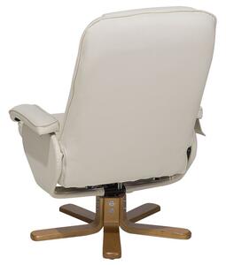 Zondo Masažna fotelja REALP (umjetna koža) (bež). 1019067