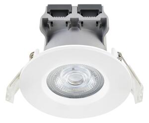 MEGAMAN LED ugradbene reflektorne svjetiljke, Matter Tego, bijela, RGBW, IP65,, prigušiva, Bijela, kupaonica, Plastika