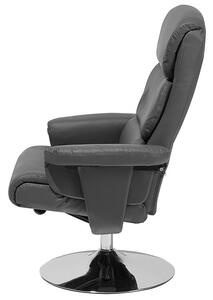 Zondo Masažna fotelja LEGAZO (umjetna koža) (siva). 1019071
