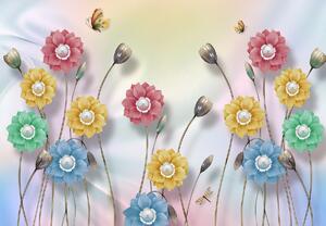 Foto tapeta - Šareno cvijeće (147x102 cm)