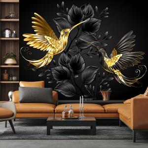 Foto tapeta - Zlatni kolibri (147x102 cm)