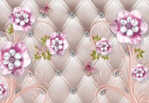Foto tapeta - Dijamantno cvijeće (147x102 cm)