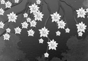 Foto tapeta - Cvijeće na granama (147x102 cm)