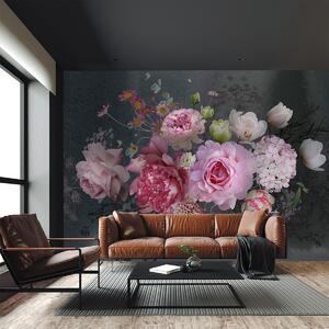 Foto tapeta - Vrtno cvijeće (147x102 cm)