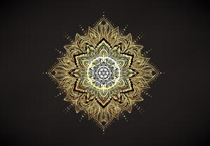 Foto tapeta - Mandala bogatstva (147x102 cm)