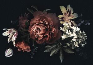 Foto tapeta - Tamno cvijeće (147x102 cm)