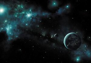 Foto tapeta - Život u svemiru (147x102 cm)