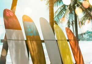 Foto tapeta - Daske za surfanje (147x102 cm)