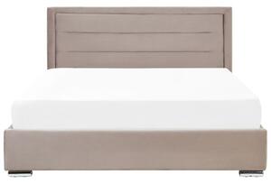 Zondo Bračni krevet 180 cm Ruthine (bež) (s podnicom i prostorom za odlaganje). 1075677