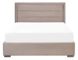 Zondo Bračni krevet 140 cm Ruthine (bež) (s podnicom i prostorom za odlaganje). 1075678