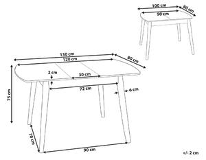 Zondo Blagovaonski stol Tommino (tamno drvo) (za 4 osobe). 1076183