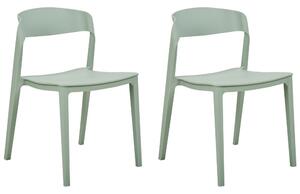 Zondo Set blagovaonskih stolica (2 kom.) Seasar (zelena) . 1075952