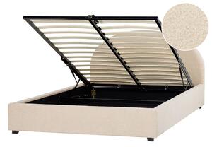 Zondo Bračni krevet 160 cm Verena (bež) (s podnicom i prostorom za odlaganje). 1076343