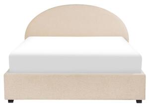 Zondo Bračni krevet 160 cm Verena (bež) (s podnicom i prostorom za odlaganje). 1076343