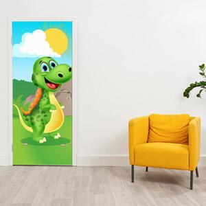 Foto tapeta za vrata - Dinosaurus (95x205cm)