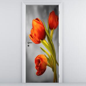 Foto tapeta za vrata - Cvijet (95x205cm)