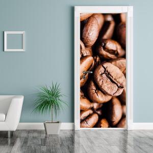 Foto tapeta za vrata - Zrna kave (95x205cm)