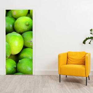 Foto tapeta za vrata - Limete (95x205cm)