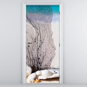 Foto tapeta za vrata - plaža (95x205cm)
