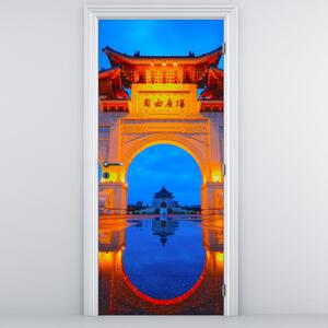 Foto tapeta za vrata - Tajvan (95x205cm)
