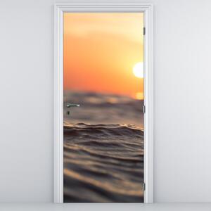 Foto tapeta za vrata - Morski valovi (95x205cm)