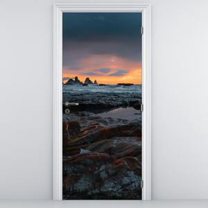 Foto tapeta za vrata - Pejzaž na Novom Zelandu (95x205cm)
