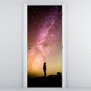 Foto tapeta za vrata - Nebo puno zvijezda (95x205cm)