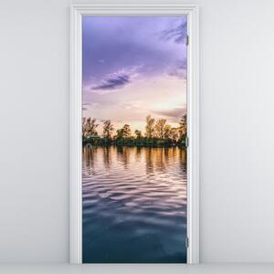 Foto tapeta za vrata - Jezero (95x205cm)