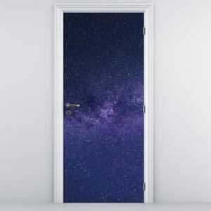 Foto tapeta za vrata - Noćno nebo (95x205cm)