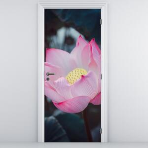 Foto tapeta za vrata - Ružičasto cvijeće (95x205cm)