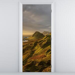 Foto tapeta za vrata - Planine (95x205cm)